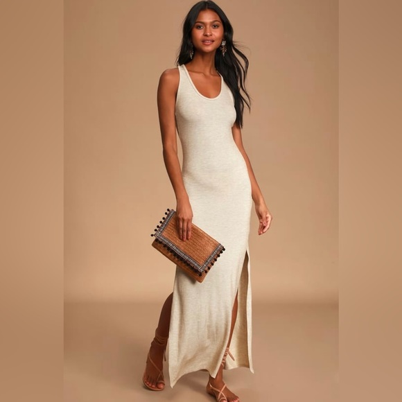 Lulus Dresses & Skirts - Lulu’s ribbed maxi dress